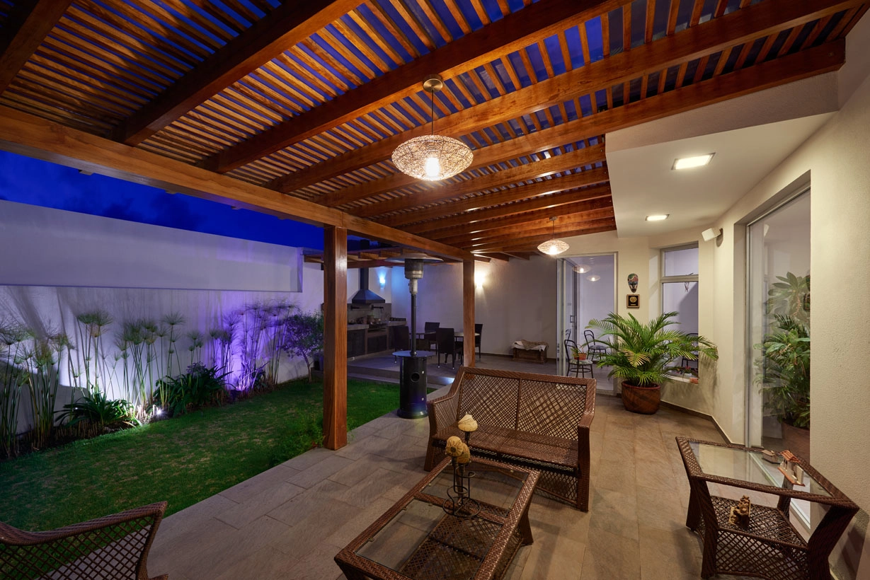 Pérgola de Madera Anchico